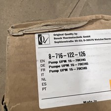 WORCESTER GREENSTAR 30 CDi SYSTEM COMPLETE PUMP 8716122126 WAS 87182217280-New