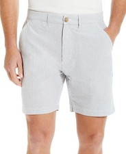 Weatherproof Vintage Men's Blue White 7" Shorts 38 NEW 60 S2321090ME