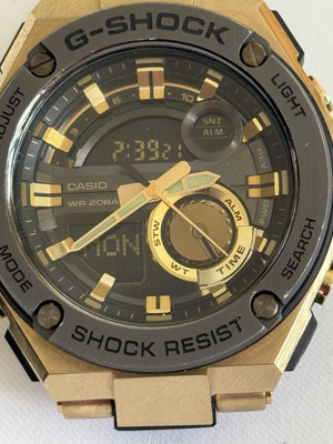 Casio Gst-210gd Quartz Analog Watch 38025 for sale online | eBay