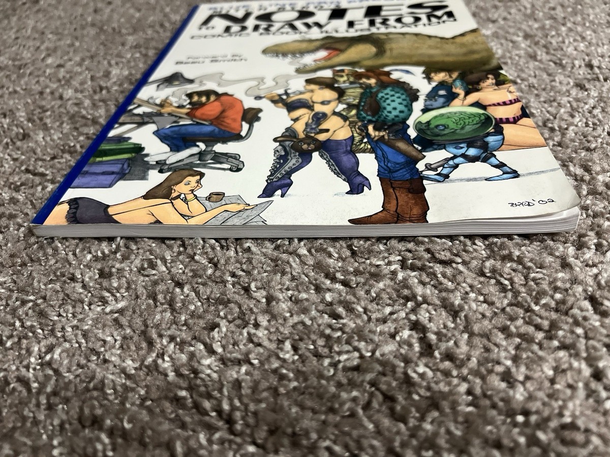 Notes to Draw From Comic Book Illustration Mitch Byrd TPB Crease
