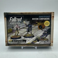 Fallout Wasteland Warfare MUH051260 Boston Companions (Survivors) Miniatures NIB