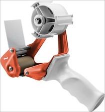 TAPEWELL Heavy Duty Metal Frame Packing Tape Dispenser Gun, 2 inch, Orange ...