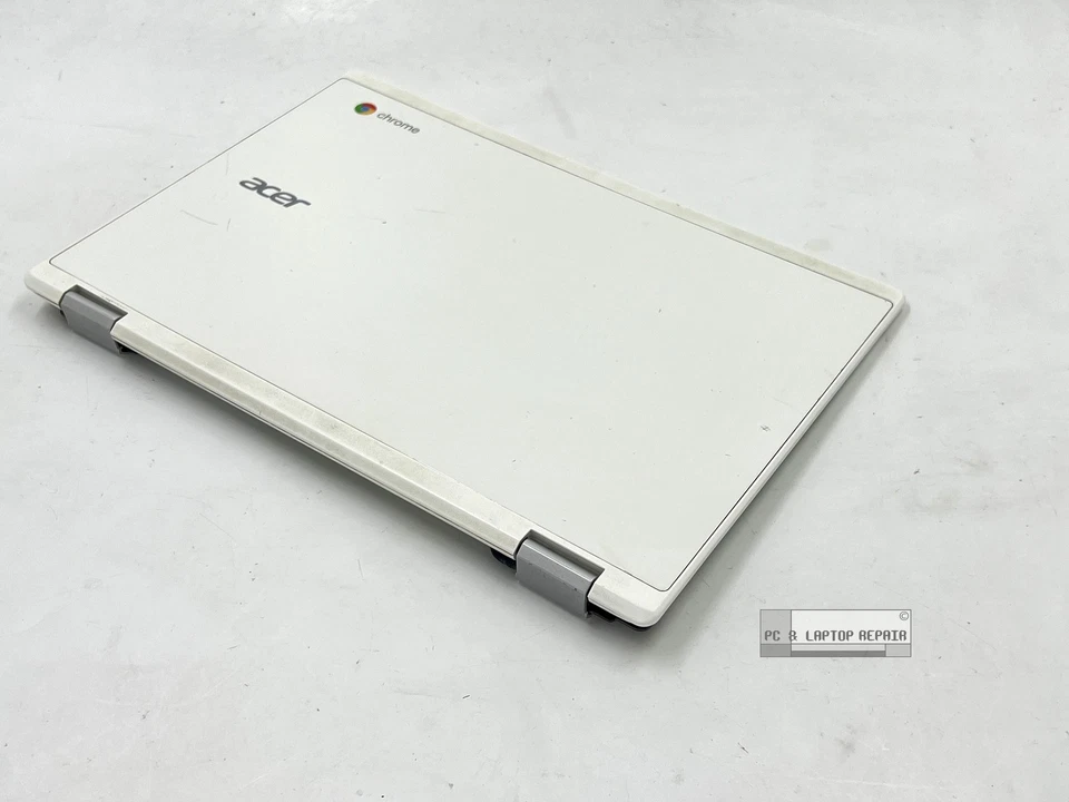 Acer Chromebook CB3-132 Complete Top Half Hinge Up Display White 60.G4XN7.001 - Image 3 of 3