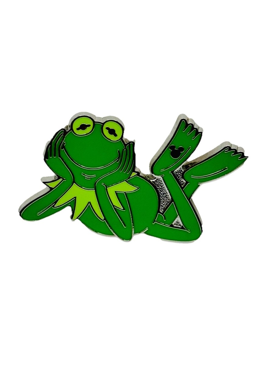 Disney Pin 2025 WDW Hidden Disney Kermit Green Color Story Wave B