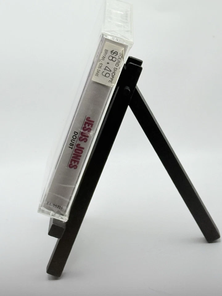 JESUS JONES Cassette Tape “Doubt” 1991 Factory Sealed New With Hype Sticker - Image 3 of 3