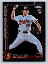 2025 Topps Chrome - Tomoyuki Sugano #166 (RC)