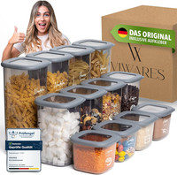 Viwares Vorratsdosen Mit Deckel Luftdicht, 12Er VorratsbehäLter Set Bpa-Frei, Vo