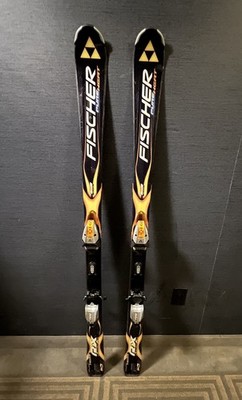 Fischer Pure Heat 170 cm Skis with Fischer FS10 Bindings Alpine