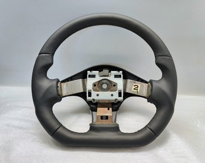 NISSAN 300ZX Z32 STEERING WHEEL FLAT BOTTOM CUSTOM NAPPA JDM