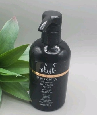 Whish Super Cream Plant Based Actives Intense Hydration 13 fl New 