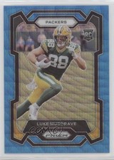 2023 Panini Prizm Rookies Blue Wave Prizm 112/199 Luke Musgrave #337 r7o