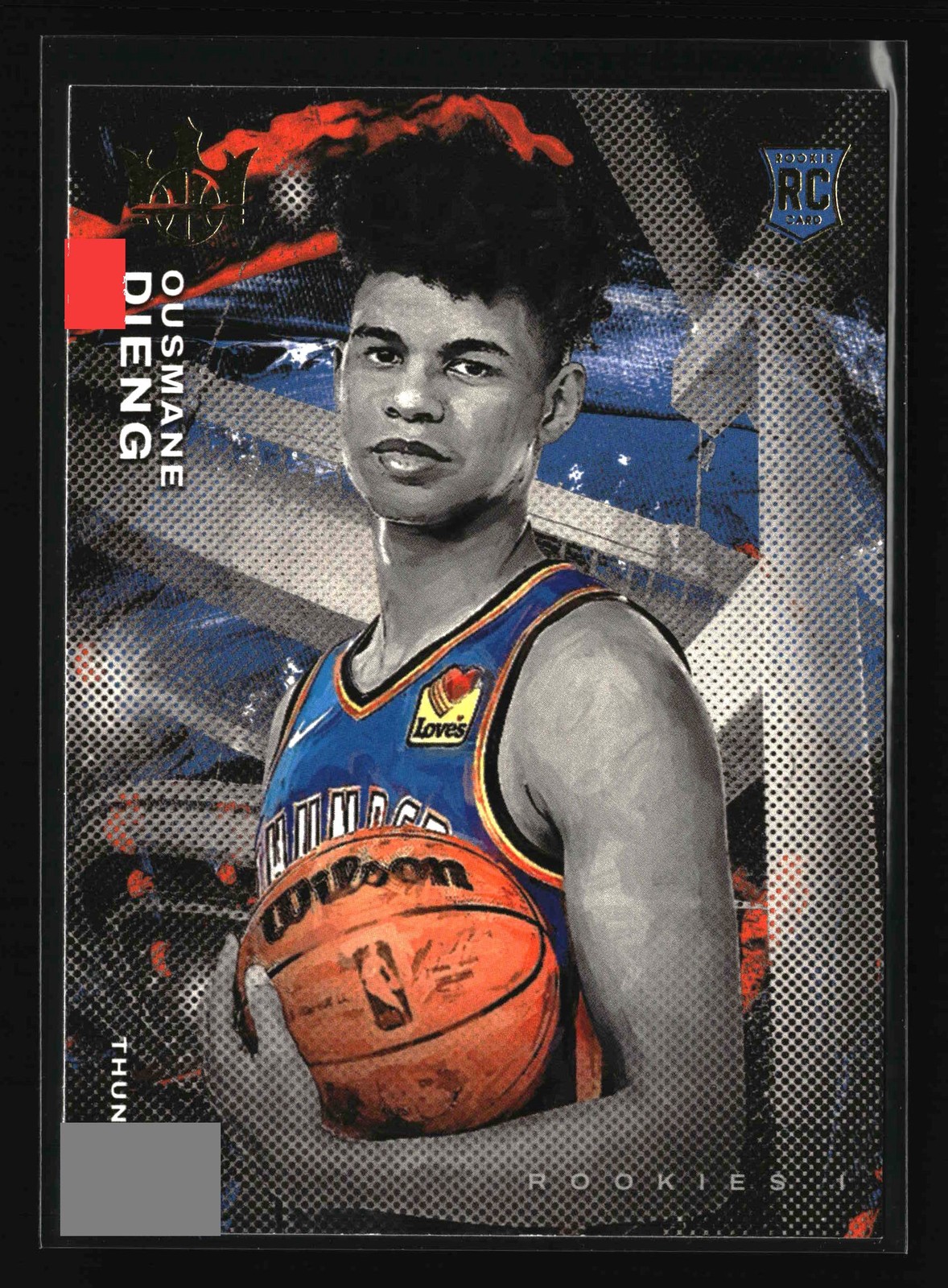 2022-23 Panini Court Kings - #70 Ousmane Dieng RC - Oklahoma City Thunder