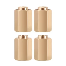 12g Brass Wheel Hex Hub Extenders for TRX4M Redcat 1/18 RC Crawler Upgrade