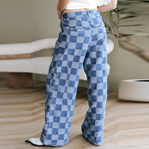 WomenComfortable and Loose High Waist Wide-leg Casual Pants - Picture 2 of 6