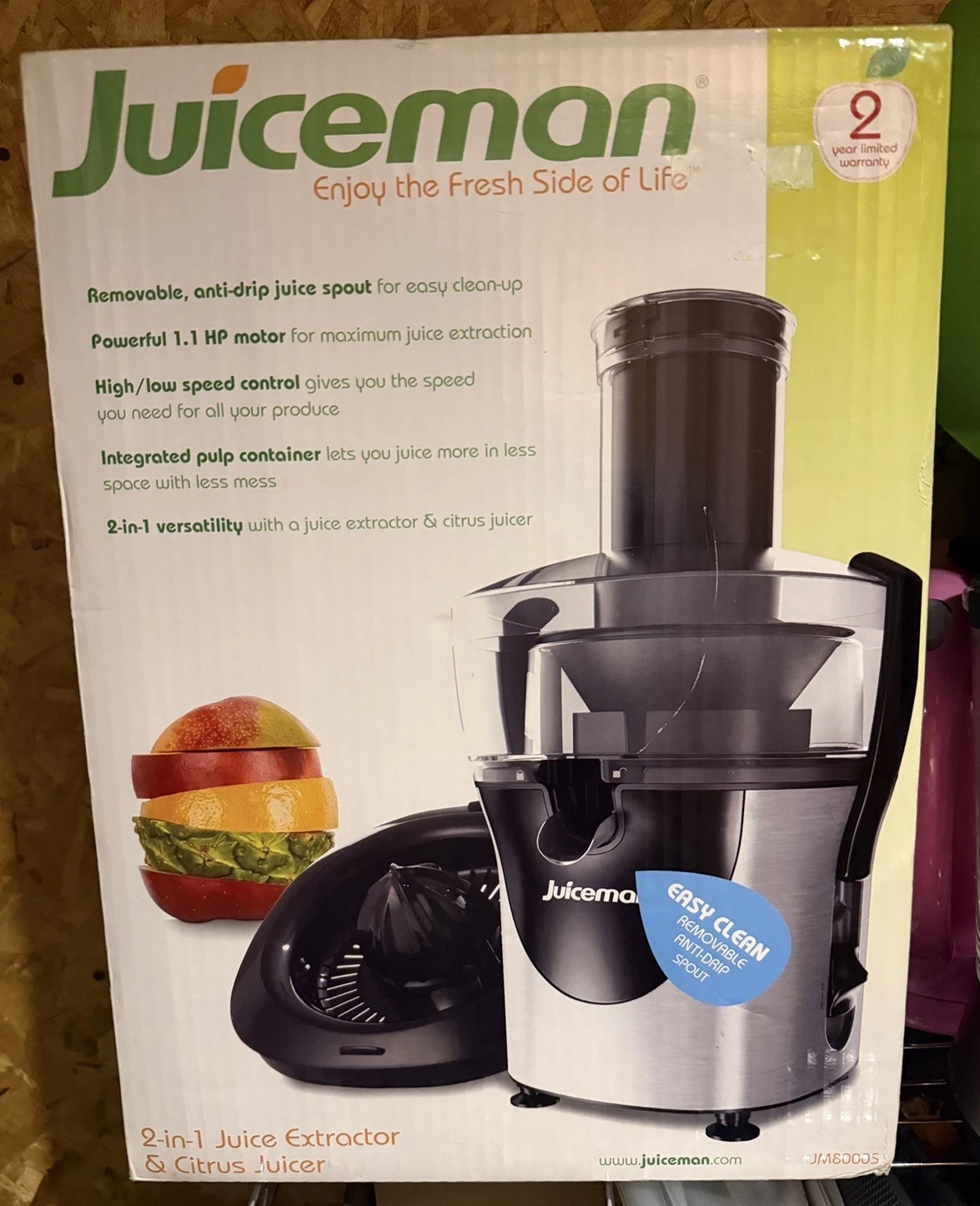 NEW Juiceman 2 in 1