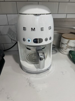 Smeg 50's Retro Style Aesthetic Drip Coffee Machine   Cream