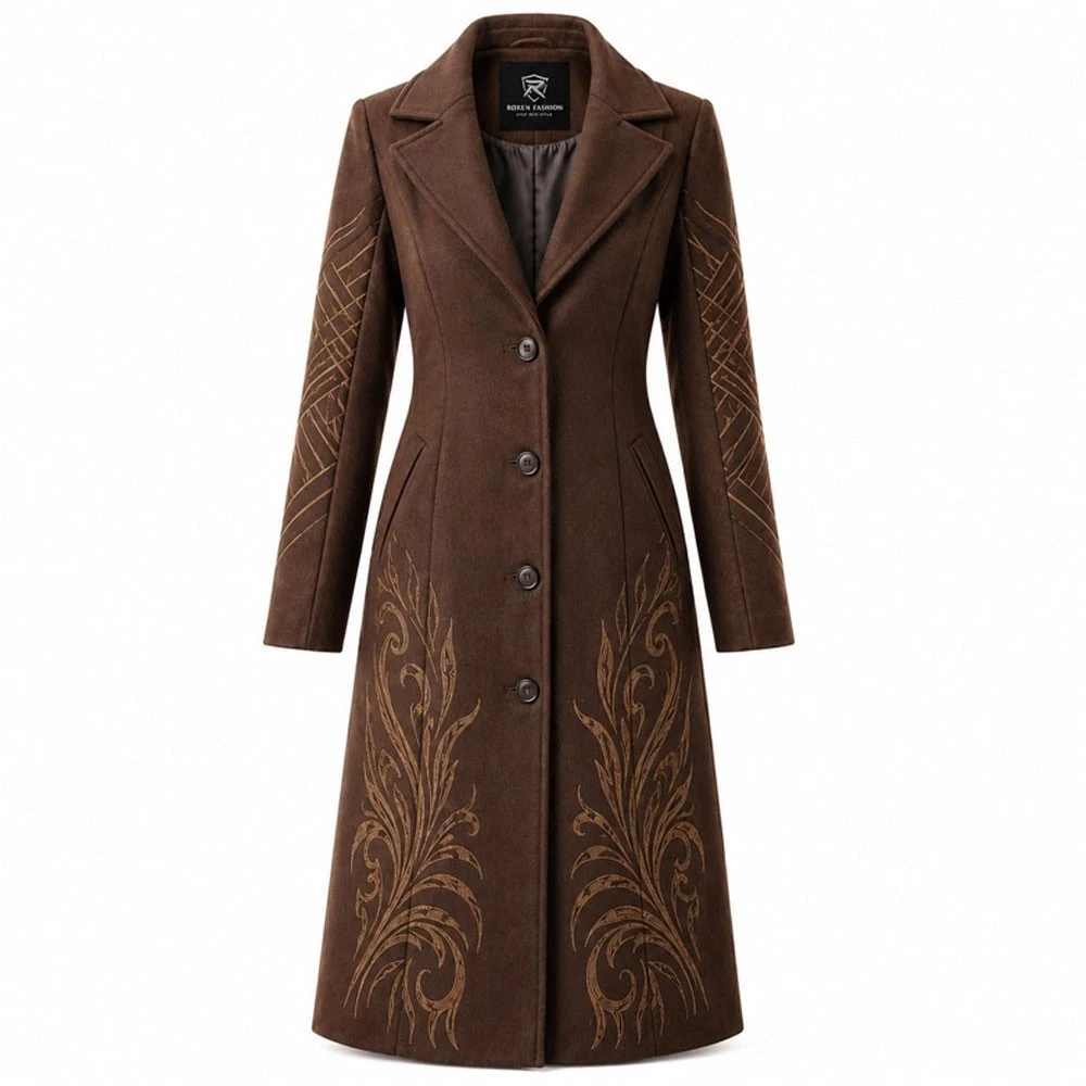 Wool Outer Shell Coats, Jackets & Vests Trench Coats for Women for