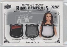 2021 Upper Deck AEW Spectrum Ring Generals Relics 26/50 Serena Deeb #RL-9 0vq4