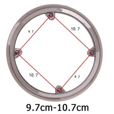Convenient 42T MTB Bike Crankset Chain Wheel Cover Guard with Easy Cleaning