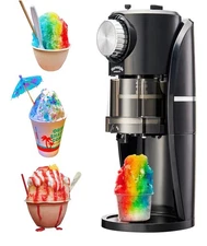 Shaved Ice Machine - Snow Cone Machine for Homemade Shaved Ice Snow Cones Slushy