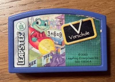 Vorschule Lernspiel Spiel Leapster Gaming Handheld Modul Leapfrog System NEU