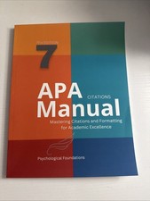Publication Manual of the American Psychologi...