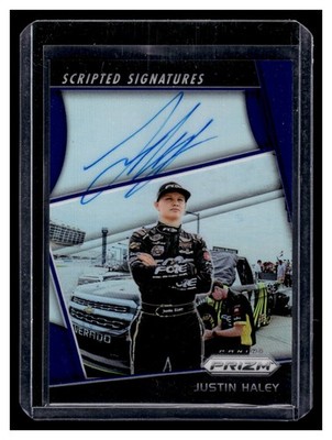 Haley, Justin - 2018 Prizm Racing - Scripted Signatures - Autograph - 24/50