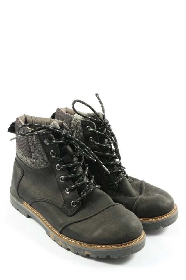 TOMS Patucos con cordones Mujeres Botines Talla EU 40.5 negro - Imagen 4 de 4