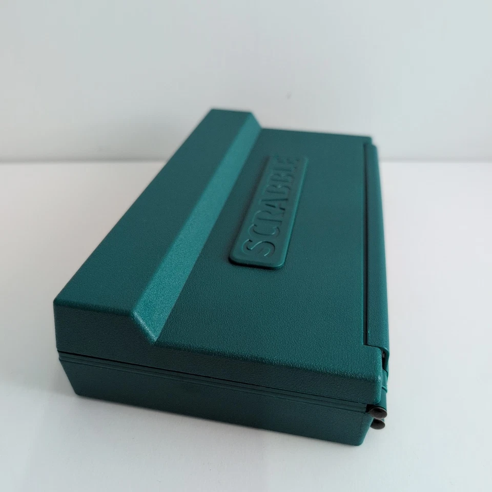 SCRABBLE Deluxe Travel Edition - VINTAGE 1997 - HARD CASE - Complete Rare - Image 3 of 4