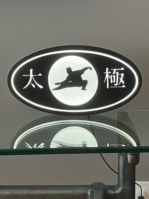 Tai Chi LED LightBox! Light  Box! Kung Fu Martial Arts Yoga 3D Printed