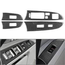 4pcs Carbon Fiber Window Lift Switch Panel Cover For Lexus Is250 Is350 2006-2013 4pcs Carbon Fiber Window Lift Switch Panel Cover For Lexus Is250 Is350 2006-2013