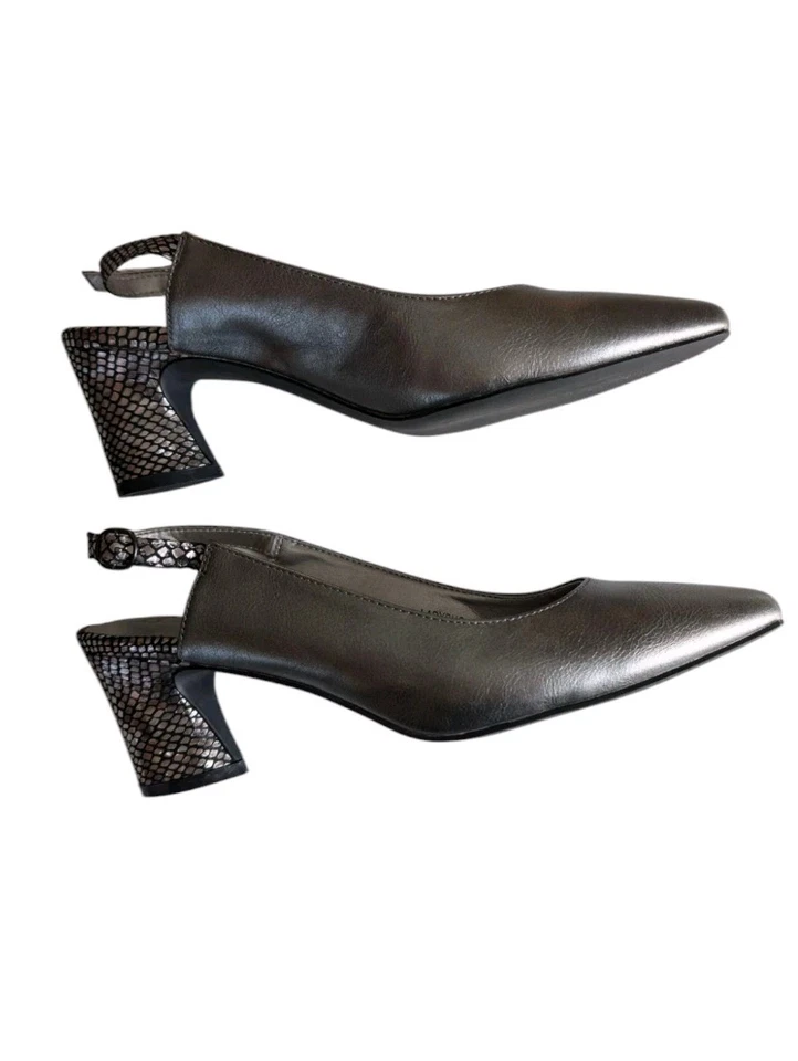 Zapatos Bellini Dama Bug Mujer Talla 8m Gris Sintético 2.5 Tacones  Foto 2 de 4