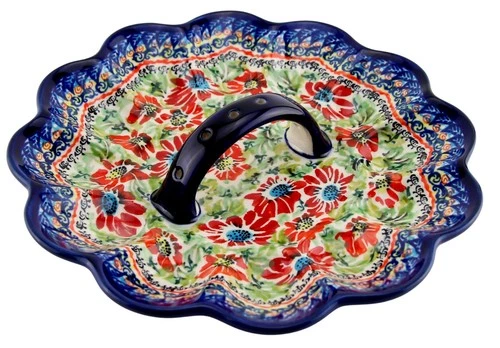 Zaklady Ceramiczne Polish Pottery Deviled Egg Plate