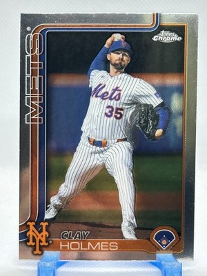 Clay Holmes 2025 Topps Chrome Update Series #US30 - New York Mets