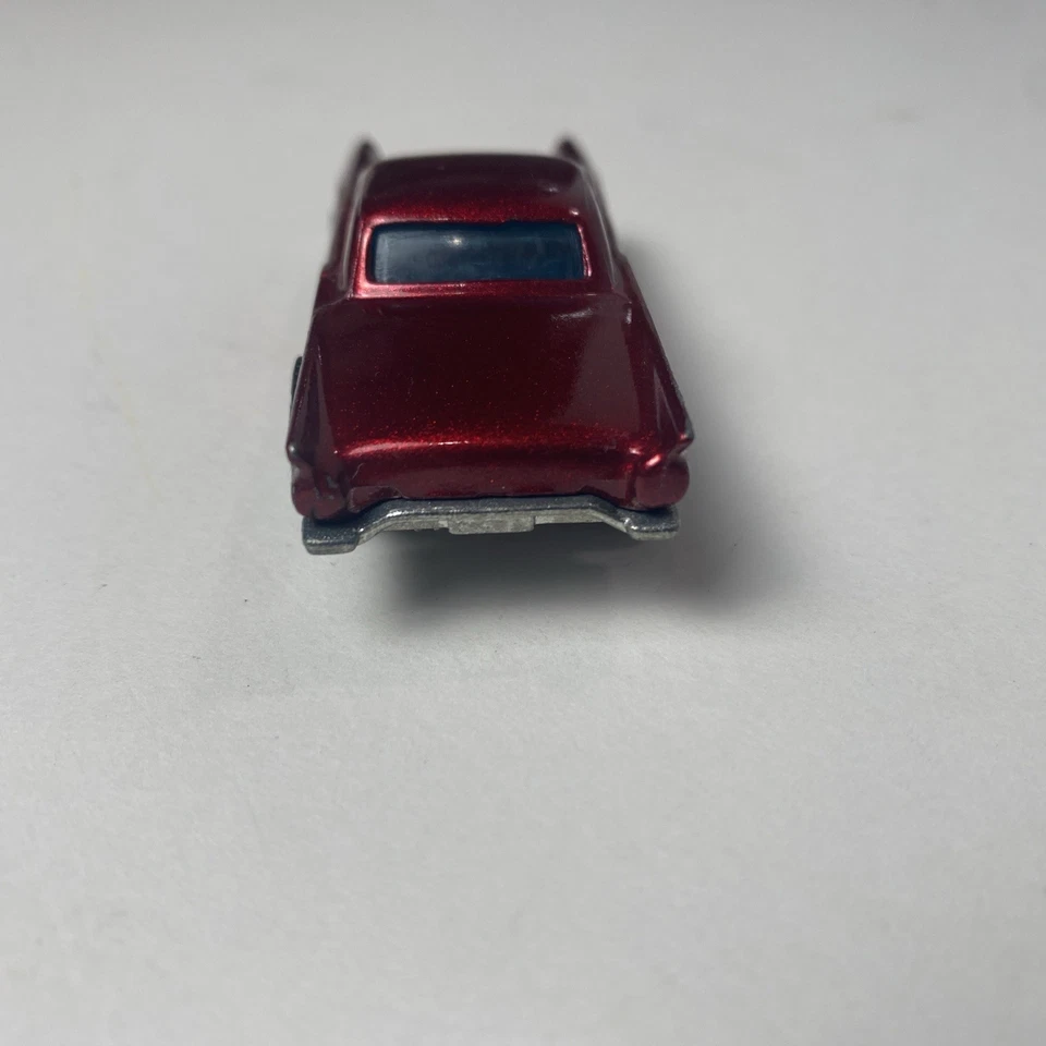 Vintage Hot Wheels 57 T-bird Red Real Riders RR Grey Hub - Image 4 of 4