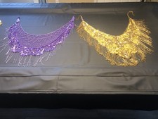 2 Belly Dancing Hip Scarfs 1 Made By Tan Chho