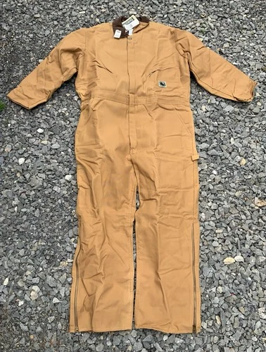 New Old Stock BercoWear Coveralls Size XL REG USA MADE Lined NWT - product listing photo