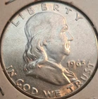 1963 Franklin Silver Half Dollar