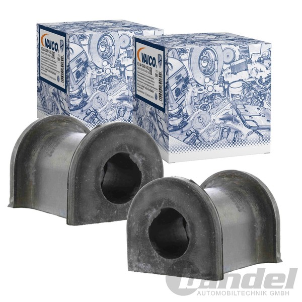 2X Vaico Stabilager Gummilager Stabi Vorne Beidseitig Passend FüR VW Multivan TR-image