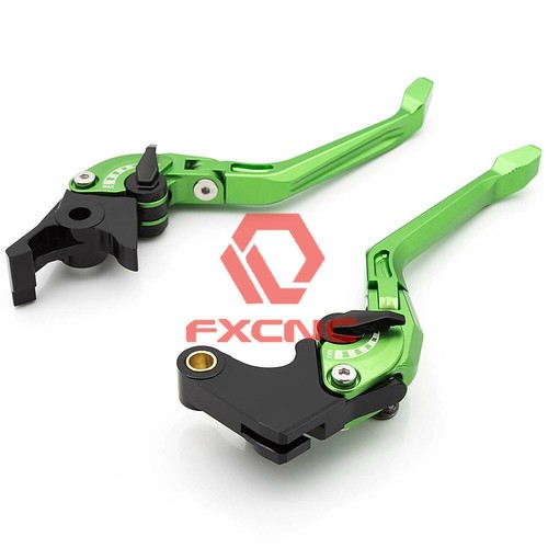 For BMW G650GS C650GT 2012-2016 FXCNC CNC 5D Aniti-Foldable Rhombus Hollow Leve - Foto 8 di 12