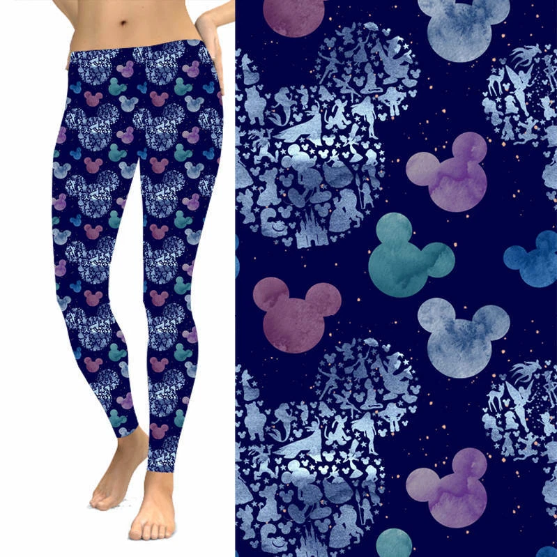 Paw Print Blue Plus Size Leggings – Polly's Premium Leggings