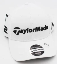 TaylorMade Tour Radar White  Adjustable Golf Hat, Brand New