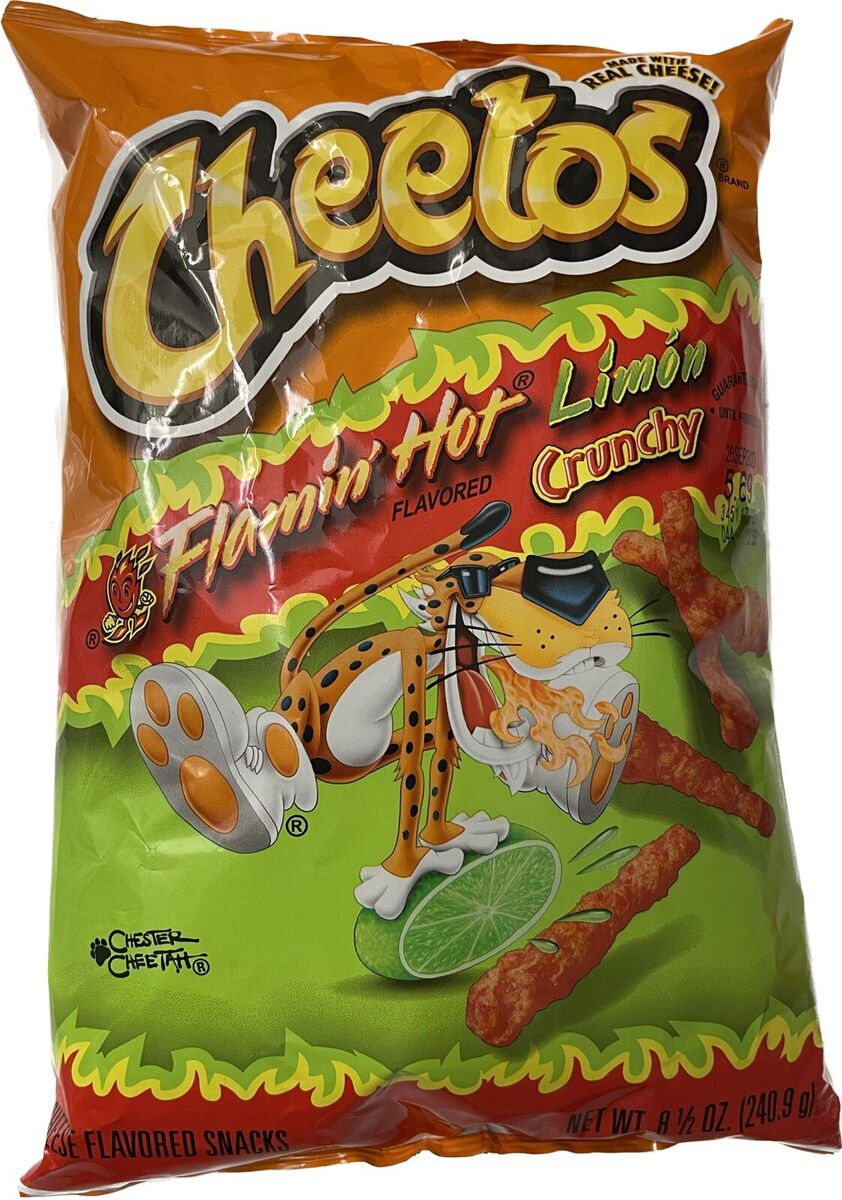 CHEETOS® Crunchy FLAMIN' HOT® Limón Cheese Flavored Snacks