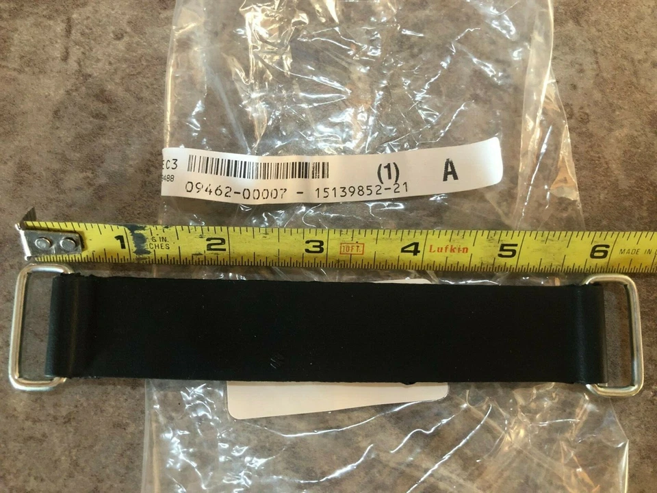 Correa de goma de retención de batería OEM 09462-00007 TC TS GS GT 125 185 para Suzuki Foto 3 de 3