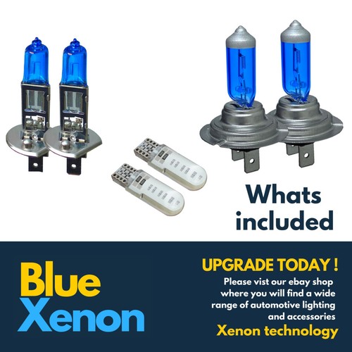 For Seat Leon 1M1 Ice Blue Xenon 1999-06 Hid Headlight 100w Led Side Light Bulbs - Picture 3 of 11