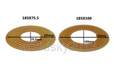 1x 185x75.5mm/185x100mm Audio Speaker Spider Speaker Damper Woofer Repair Parts