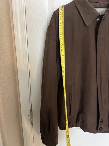 Urban Equipment Brown Suede/ Polyester Jacket Mens Size Medium - Picture 5 of 17