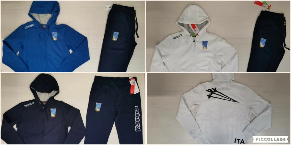 2560/117-118-119 KAPPA FIS FEDERAZIONE ITALIANA SCHERMA 2021-22 TUTA COTONE WESC