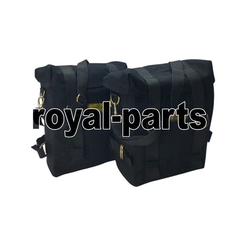 "PANNIER PAIR, BLACK" for Royal Enfield Meteor 350, Classic 350 Reborn, 350/500 - Picture 7 of 8