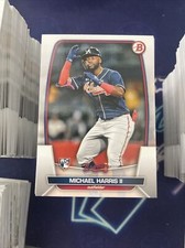 500 Card Lot 2023 Bowman Rookie RC 76 Michael Harris II Braves (500 Count)